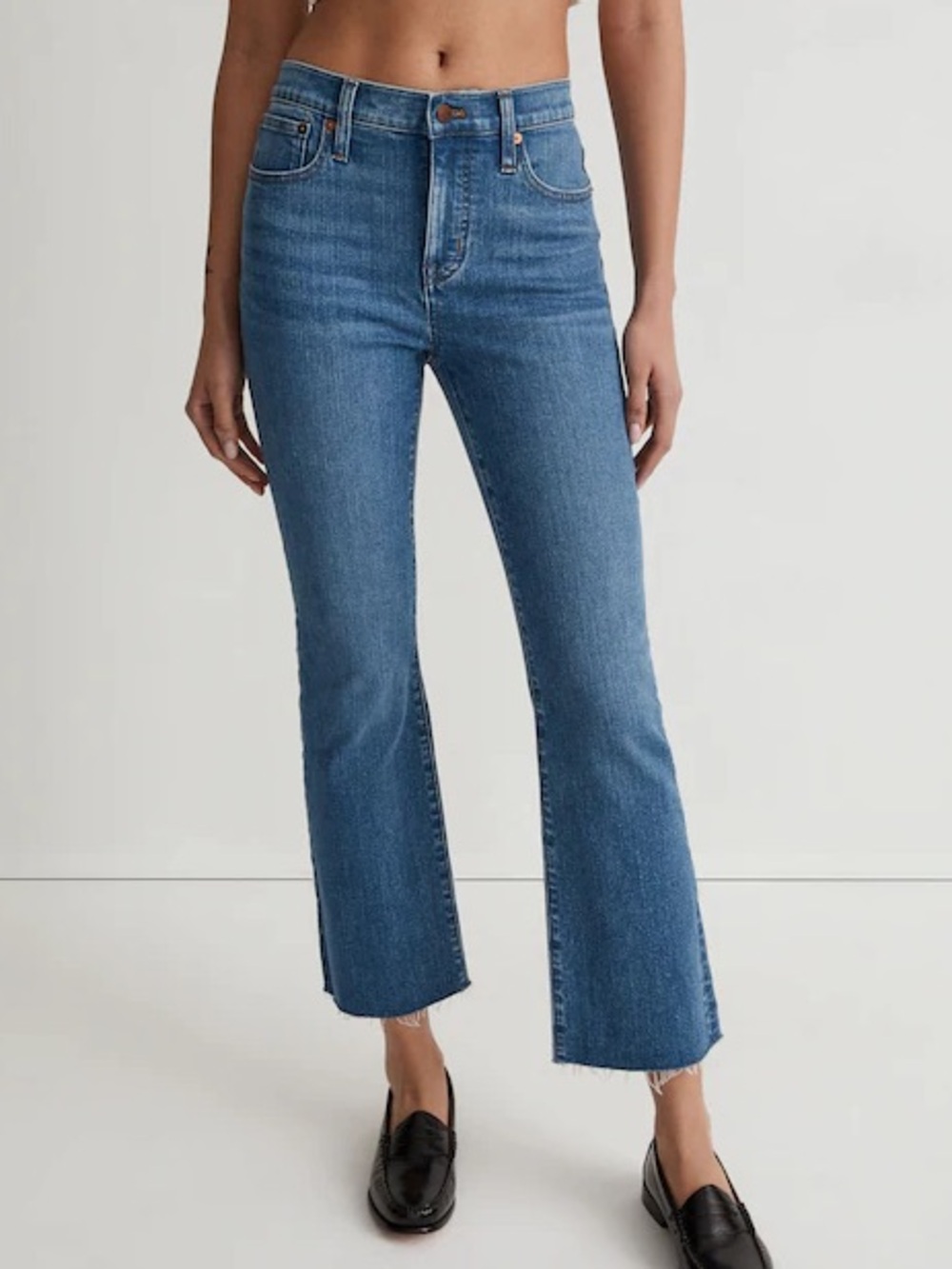Madewell Mid-Rise Kick Out Jeans